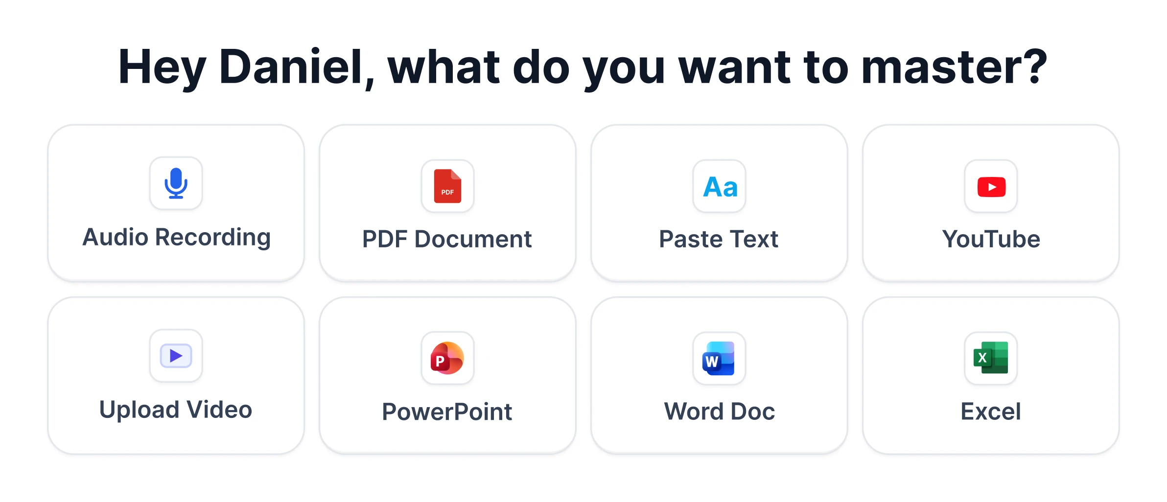 Upload or Paste Content: